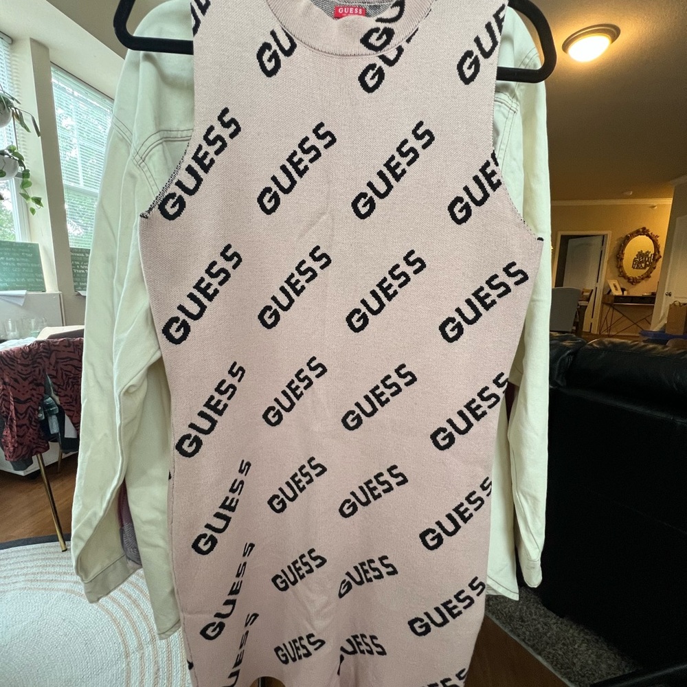 GUESS Bodycon Thick Knit Dress - XL